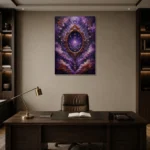 Premium Wall Art Dikey Html Edition – ASTROLOGYNW2006 displayed in a contemporary gallery-inspired room