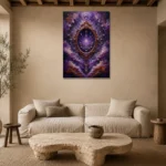 Premium Wall Art Dikey Html Edition – ASTROLOGYNW2006 presented in a sophisticated home setting