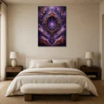 Premium Wall Art Dikey Html Edition – ASTROLOGYNW2006 showcased in an elegant minimalist interior