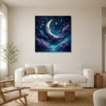 Premium Wall Art Kare Html Edition – ASTROLOGYNW2007 styled in a refined neutral interior