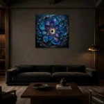Premium Wall Art Kare Html Edition – ASTROLOGYNW2008 shown in a warm modern interior