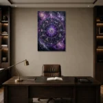Premium Wall Art Dikey Html Edition – ASTROLOGYNW2010 displayed in a contemporary gallery-inspired room