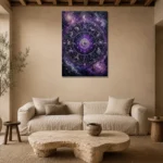 Premium Wall Art Dikey Html Edition – ASTROLOGYNW2010 presented in a sophisticated home setting
