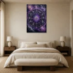 Premium Wall Art Dikey Html Edition – ASTROLOGYNW2010 showcased in an elegant minimalist interior