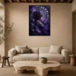 Premium Wall Art Dikey Html Edition – ASTROLOGYNW2011 presented in a sophisticated home setting