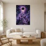 Premium Wall Art Dikey Html Edition – ASTROLOGYNW2012 styled in a refined neutral interior
