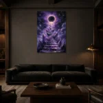 Premium Wall Art Dikey Html Edition – ASTROLOGYNW2012 shown in a warm modern interior