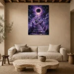Premium Wall Art Dikey Html Edition – ASTROLOGYNW2012 presented in a sophisticated home setting