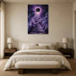 Premium Wall Art Dikey Html Edition – ASTROLOGYNW2012 showcased in an elegant minimalist interior