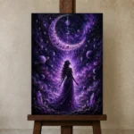 Premium Wall Art Dikey Html Edition – ASTROLOGYNW2016 displayed on a studio easel