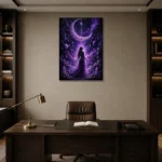 Premium Wall Art Dikey Html Edition – ASTROLOGYNW2016 displayed in a contemporary gallery-inspired room