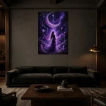 Premium Wall Art Dikey Html Edition – ASTROLOGYNW2016 shown in a warm modern interior