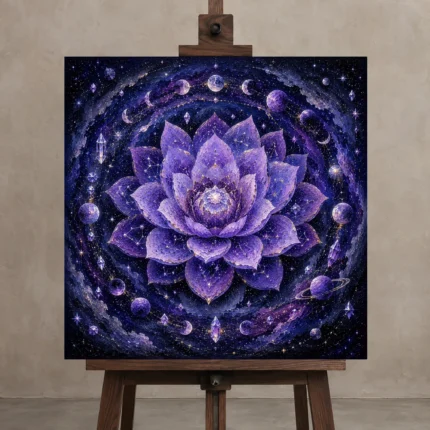 Premium Wall Art Kare Html Edition – ASTROLOGYNW2020 displayed on a studio easel