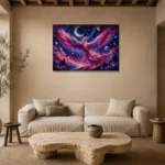 Premium Wall Art Yatay Html Edition – ASTROLOGYNW2022 presented in a sophisticated home setting