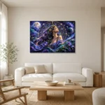 Premium Wall Art Yatay Html Edition – ASTROLOGYNW2031 styled in a refined neutral interior