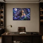 Premium Wall Art Yatay Html Edition – ASTROLOGYNW2031 displayed in a contemporary gallery-inspired room