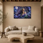 Premium Wall Art Yatay Html Edition – ASTROLOGYNW2031 presented in a sophisticated home setting