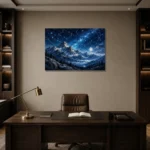 Premium Wall Art Yatay Html Edition – ASTROLOGYNW2039 displayed in a contemporary gallery-inspired room