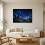 Premium Wall Art Yatay Html Edition – ASTROLOGYNW2047 styled in a refined neutral interior