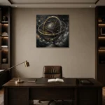 Premium Wall Art Kare Html Edition – ASTROLOGYNW2050 displayed in a contemporary gallery-inspired room
