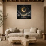 Premium Wall Art Kare Html Edition – ASTROLOGYNW2051 presented in a sophisticated home setting