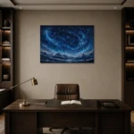 Premium Wall Art Yatay Html Edition – ASTROLOGYNW2052 displayed in a contemporary gallery-inspired room