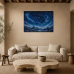Premium Wall Art Yatay Html Edition – ASTROLOGYNW2052 presented in a sophisticated home setting