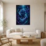 Premium Wall Art Dikey Html Edition – ASTROLOGYNW2061 styled in a refined neutral interior