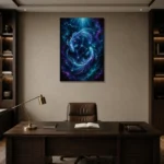 Premium Wall Art Dikey Html Edition – ASTROLOGYNW2061 displayed in a contemporary gallery-inspired room
