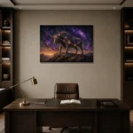 Premium Wall Art Yatay Html Edition – ASTROLOGYNW2064 displayed in a contemporary gallery-inspired room