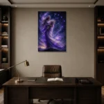 Premium Wall Art Dikey Html Edition – ASTROLOGYNW2067 displayed in a contemporary gallery-inspired room