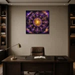 Premium Wall Art Kare Html Edition – ASTROLOGYNW2070 displayed in a contemporary gallery-inspired room