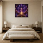Premium Wall Art Kare Html Edition – ASTROLOGYNW2071 showcased in an elegant minimalist interior