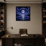 Premium Wall Art Kare Html Edition – ASTROLOGYNW2081 displayed in a contemporary gallery-inspired room
