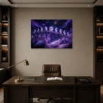 Premium Wall Art Yatay Html Edition – ASTROLOGYNW2096 displayed in a contemporary gallery-inspired room