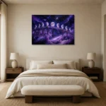 Premium Wall Art Yatay Html Edition – ASTROLOGYNW2096 showcased in an elegant minimalist interior