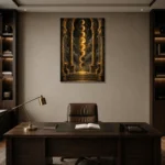 Premium Wall Art Dikey Html Edition – ASTROLOGYNW2099 displayed in a contemporary gallery-inspired room