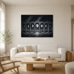 Premium Wall Art Yatay Html Edition – ASTROLOGYNW2103 styled in a refined neutral interior