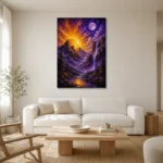 Premium Wall Art Dikey Html Edition – ASTROLOGYNW2116 styled in a refined neutral interior