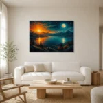 Premium Wall Art Yatay Html Edition – ASTROLOGYNW2119 styled in a refined neutral interior