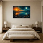 Premium Wall Art Yatay Html Edition – ASTROLOGYNW2119 showcased in an elegant minimalist interior