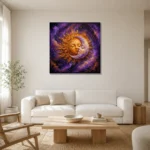 Premium Wall Art Kare Html Edition – ASTROLOGYNW2130 styled in a refined neutral interior