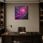 Premium Wall Art Kare Html Edition – ASTROLOGYNW2140 displayed in a contemporary gallery-inspired room