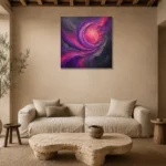Premium Wall Art Kare Html Edition – ASTROLOGYNW2140 presented in a sophisticated home setting