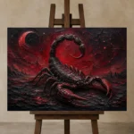 Premium Wall Art Yatay Html Edition – ASTROLOGYNW2145 displayed on a studio easel