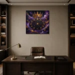 Premium Wall Art Kare Html Edition – ASTROLOGYNW2149 displayed in a contemporary gallery-inspired room