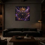 Premium Wall Art Kare Html Edition – ASTROLOGYNW2149 shown in a warm modern interior