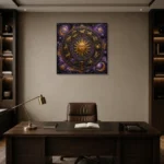Premium Wall Art Kare Html Edition – ASTROLOGYNW2150 displayed in a contemporary gallery-inspired room