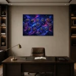 Premium Wall Art Yatay Html Edition – ASTROLOGYNW2155 displayed in a contemporary gallery-inspired room