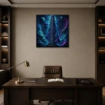 Premium Wall Art Kare Html Edition – ASTROLOGYNW2159 displayed in a contemporary gallery-inspired room